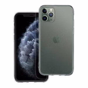 Läpinäkyvä Suojakuori iPhone 11 PRO:lle 2 mm (kameransuoja)