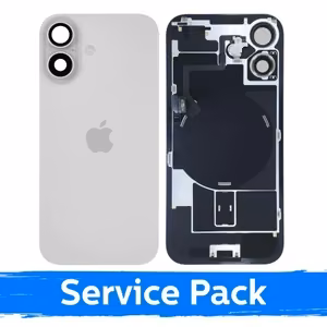 Takakansi, yhteensopiva Apple iPhone 17:n kanssa / Valkoinen / (Service Pack)