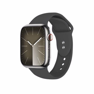 Crong Liquid strap for Apple Watch 44 / 45 / 46 / 49 mm, graphite
