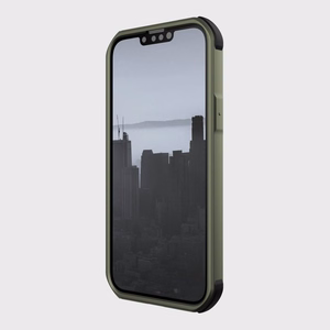 Raptic X-Doria Fort Case iPhone 14 Plus MagSafe panssaroitu suojus vihreä