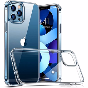 Suojakuori iPhone 12 PRO MAX:lle - kirkas 2 mm Box läpinäkyvä