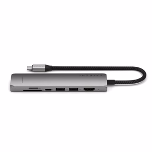 Adapter HUB 7in1 USB C Satechi Slim ST-P7SM space gray