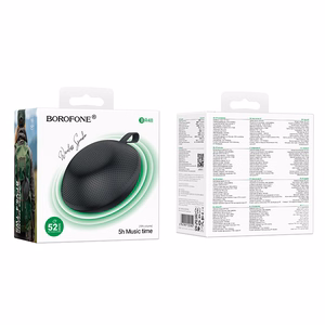Borofone Kannettava Bluetooth-kaiutin BR48 Ufo musta