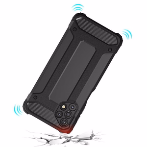 Hybrid Armor Case Kova kestävä suojus Samsung Galaxy A73 musta