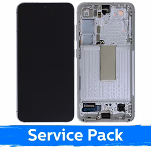 LCD-näyttö yhteensopiva Samsung S911 S23 kehyksellä / Lime / (Service Pack)