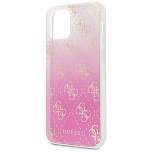 Guess GUHCP12SPCU4GGPI iPhone 12 mini 5.4" vaaleanpunainen/vaaleanpunainen kovakotelo 4G Gradienti