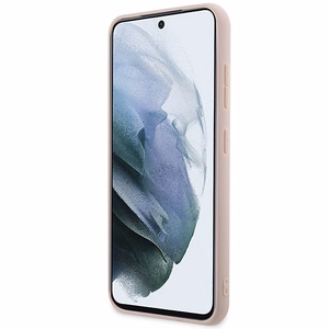 Guess GUHCS23S4GMGPI S23 S911 pinkki/pinkki kovakotelo 4G Big Metal Logo