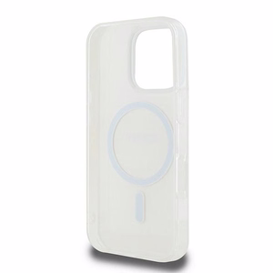 DKNY Repeat Texture Pattern Stripe iPhone 16 Pro Max:lle Suojakuori - Vaaleanpunainen