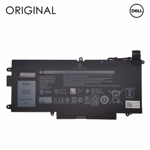 Kannettavan tietokoneen akku DELL K5XWW, 7500 mAh, alkuperäinen