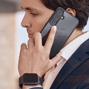 Dux Ducis Aimo Suojakuori Samsung Galaxy A55:lle - musta