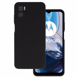 Silicone Lite Case for Motorola Moto E22/E22i black