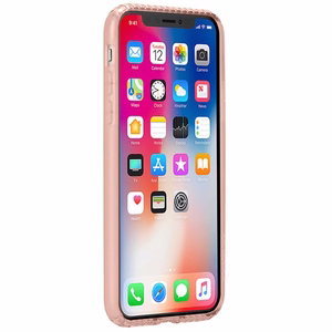 Incase Protective Guard suojakuori laitteelle iPhone XS / X, ruusukullanvärinen