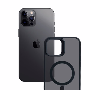 3mk Smoke MagCase Apple iPhone 12 Pro Max:lle - Musta