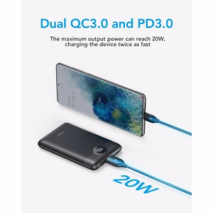 VEGER varavirtalähde 10000 mAh PD QC3.0 2A 22,5W S11 (W1140) musta