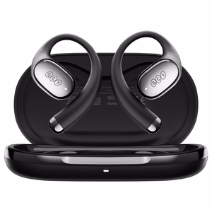 OWS QCY Crossky R70 LDAC IPX5 Kuulokkeet korvakoukuilla - Musta