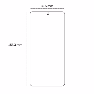Karkaistu lasi 2,5D Oppo Reno 11F 5G (Global)