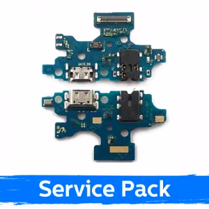 Latauspistoke yhteensopiva Samsung A415 2020 A41 Flex / Plata (Service Pack)