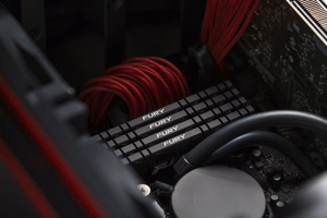 Kingston Technology FURY 16GB 3200MT/s DDR4 CL16 DIMM 1Gx8 Renegade musta