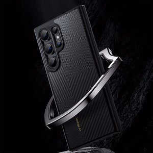 Benks Montage Magnetic Armor Pro Kevlar Case Metal Frame 600D+1500D (MA41) for Samsung Galaxy S24 Plus black