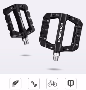 Rockbros 2017-12CBK nailoniset pyörän polkimet - mustat