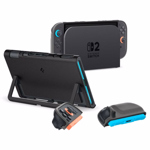 Spigen Nano Pop Suojakuori Nintendo Switch 2:lle - Musta