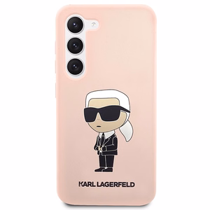 Karl Lagerfeld KLHCS23MSNIKBCP S23+ S916 kovakuori vaaleanpunainen/vaaleanpunainen Silikoninen Ikonik