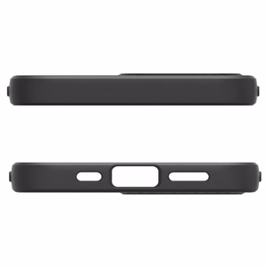Spigen Liquid Air Mag MagSafe Suojakuori iPhone 16e / 17e:lle - Matta Musta