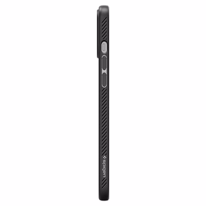 Spigen Liquid Air -kotelo iPhone 12 / iPhone 12 Pro - Matta musta