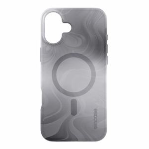 Incase Halo Case -suojakuori MagSafe-tuella iPhone 16 Plus -puhelimelle, Oil Slick Smoke