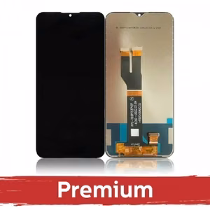 LCD-näyttö yhteensopiva Nokia C21 Plus musta OEM