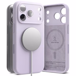 Ringke Silikoninen Magneettinen MagSafe Suojakuori iPhone 17 Pro:lle - Musta