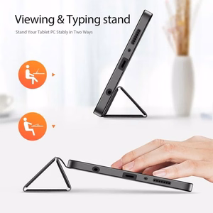 Dux Ducis Domo Suojakuori Samsung X110/X115 Tab A9 8.7/X130/X135 Tab A11 8.7:lle musta