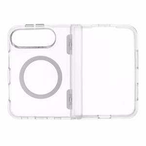 Läpinäkyvä Forcell F-Protect 4sD-i Clear 2.5 mm Premium Hinge suojakuori iPhone Duo -puhelimelle, MagSafe-yhteensopiva