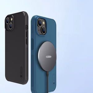 Nillkin Super Frosted Shield Pro Magneettinen kotelo iPhone 14 Plus MagSafe magneettinen musta