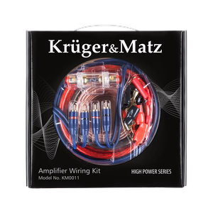 Kruger&Matz KM0011 -vahvistimen asennussarja