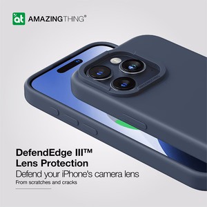 Amazing Thing Smoothie Magsafe Suojakuori 8FT IP156.7PSMBU iPhone 15 Pro Max:lle laivastonsininen