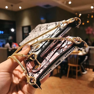 BAG - SNAKE Leather Case - IPHONE XS MAX Pink
