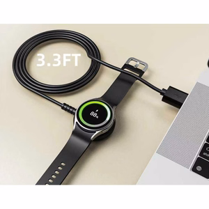 Tech-Protect MC03 UltraBoost Langaton Laturi Samsung Galaxy Watch:lle - Musta