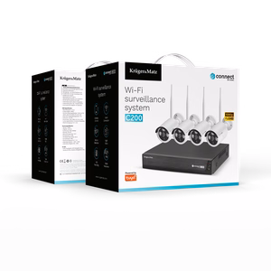 Kruger&Matz Connect C200 Tuya Wi-Fi-valvontasarja