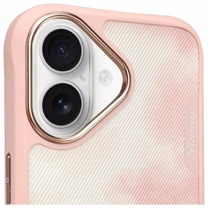 NIMMY Suojakuori BIG EYED PET 2.0 Kissa iPhone 16:lle vaaleanpunainen