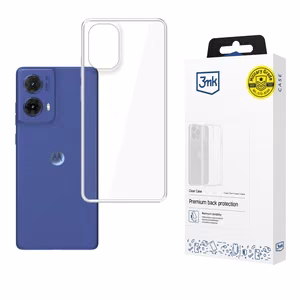3mk Clear Case Suojakuori Motorola Moto G85:lle - läpinäkyvä