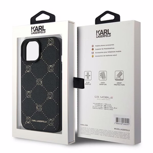 Karl Lagerfeld Karl Head MagSafe Suojakuori iPhone 15 Plus:lle - Musta
