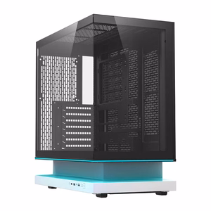 DarkFlash F1 ATX -tietokonekotelo ja 6 tuuletinta, valkoinen