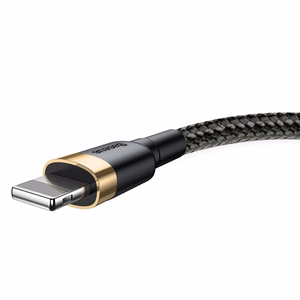 Baseus cable Cafule USB - Lightning 1,0 m 2,4A gold-black