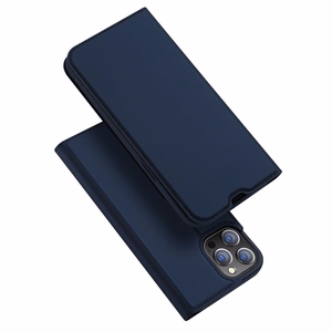 Dux Ducis Skin Pro kirjahylly tyyppinen kotelo iPhone 13 Pro Max sininen