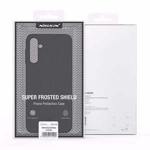 Nillkin Super Frosted Shield Suojakuori Samsung Galaxy A14 5G / Galaxy A14:lle musta