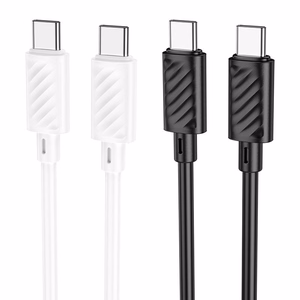 Kaapeli USB C - USB C Hoco 3A 60W 2 m X88 musta