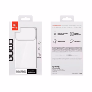 Crong Clear Cover läpinäkyvä kotelo iPhone 18 Pro / 17 Pro -mallille