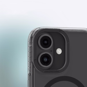 AmazingThing Titan Pro Mag Case with Magnetic Ring for iPhone 16 - Black