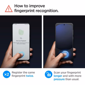 Spigen Glas.tR EZ Fit Tempered Glass for Samsung Galaxy S24 FE (2 pcs.)